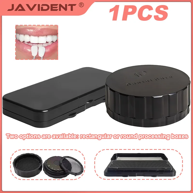1Pcs Dental Treatment Rinse Tray Includes Built-in Filter Convenient and Quick Cosmetic Veneer Placement Tray Oral Cleaning Tray