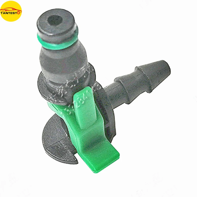 TANTESTO 1PCS Two-way L Shape Oil Return Joint ForJiangling Ford New All-shuntu Ruiou V348 Fuel Injector