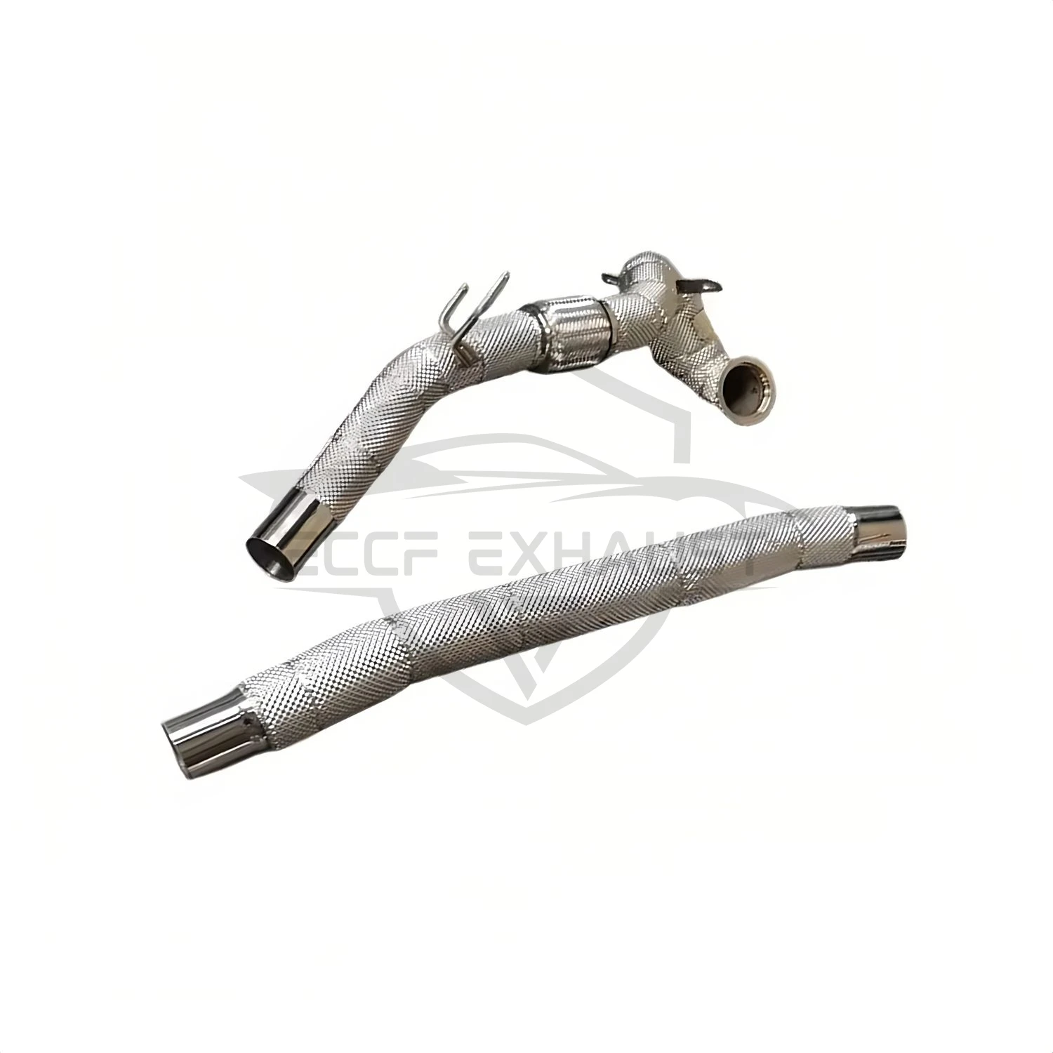 

Premium Stainless Steel Downpipe with Heat Shield for Audi S3 2.0T Enhanced Flow Performance