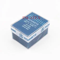 100 Pcs Genuine Schmetz Sewing Needle 134 SES 135x5 SES DPx5 SES Nm 65/9 70/10 75/11 80/12 90/14 For Industrial Sewing Machine