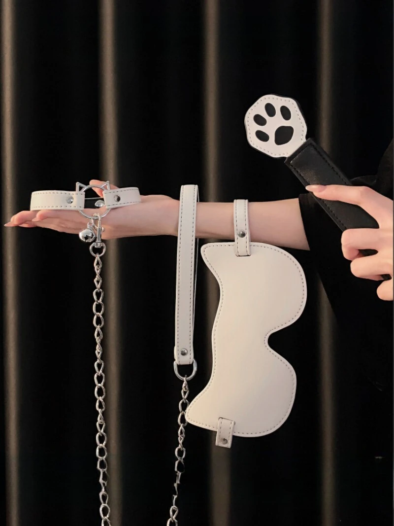 

Набор белых удерживающих воротников Pure Desire, реквизит для избранной даты искушения для пар, низкотемпературные аксессуары для свиданий свечей