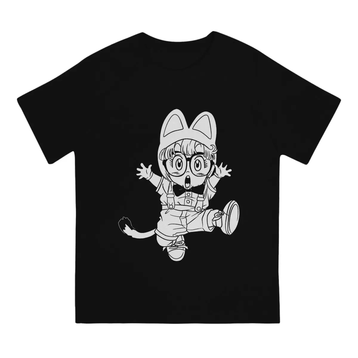 Dr Slump ARALE CAT Tshirt Homme Men's Tees Polyester T Shirt For Men