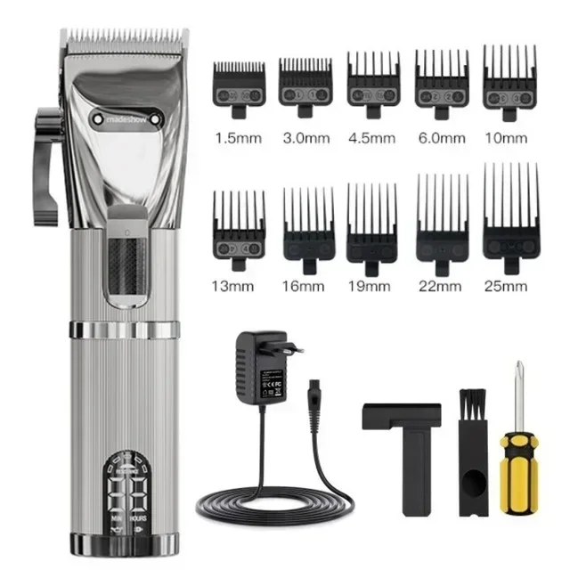 Madeshow M5 M5F Tondeuse Tondeuse voor Mannen Professionele Kapper Haar Snijmachine 7000 rpm 2 Versnellingen Afwerking Kapsel