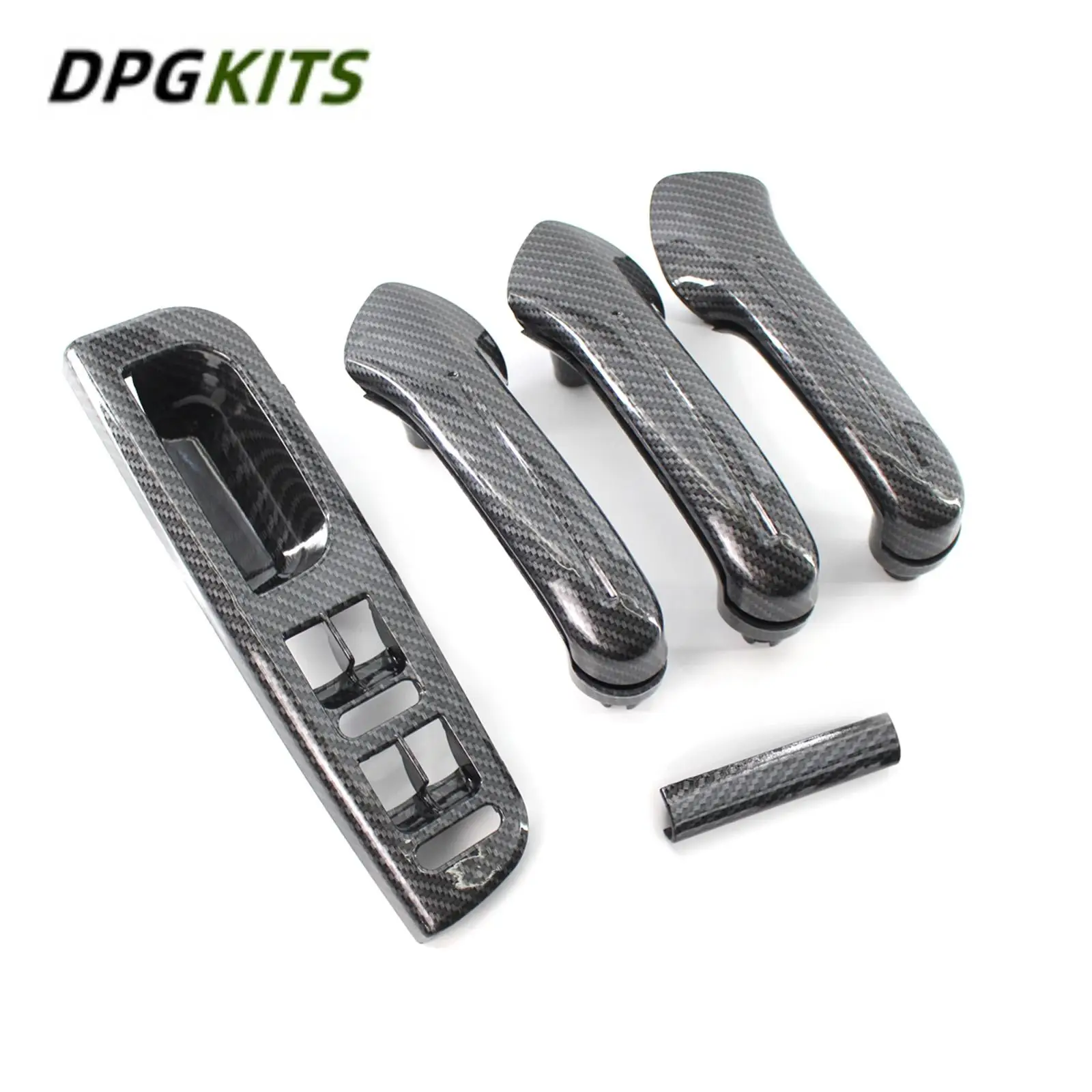 5pcs 1J0867171A 1J4867179A 1J0867172A 1J4 867180A 3B1867171E7DE Interior Door Grab Handle Cover For VW Jetta Golf MK4 1999-2004