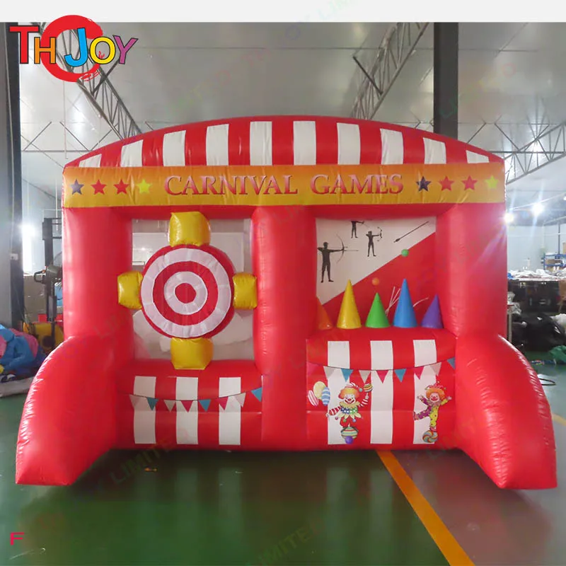 

Free Air Shipping 3x2.5m 2024 New Carnival Games Inflatable Dart and Archery Game Inflatable 2 in 1 Sport Carnival Games