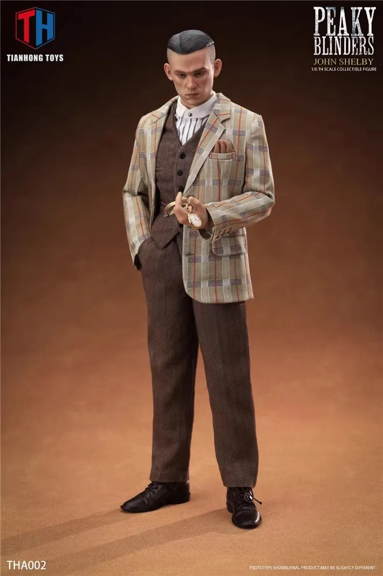 THTOYS TH:A002 1/6 soldado PEAKY BLINDERS JOHN SHELBY conjunto completo 12 ''figura de acción modelo de juguete en Stock