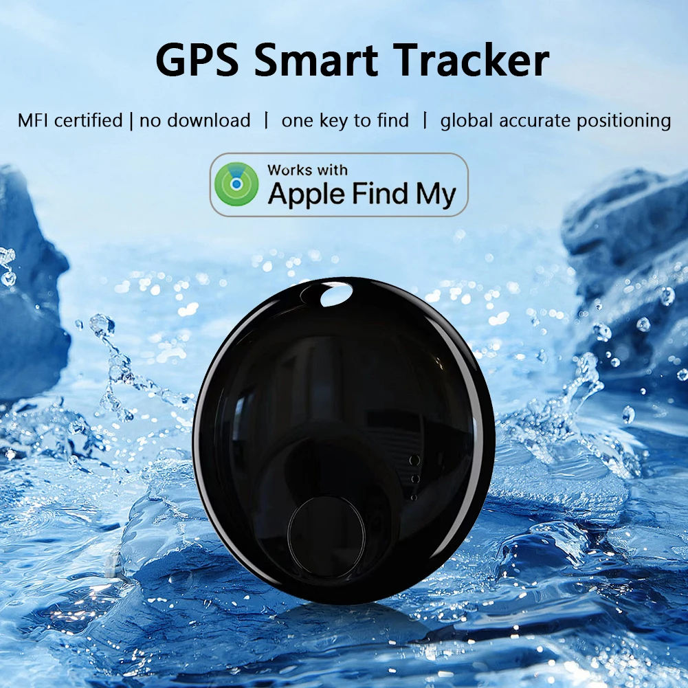 Устройство для напоминания о потере, работает с Apple Find My APP, водонепроницаемый смарт-трекер для ключей, портативный смарт-трекер, локатор для домашних животных для детей старшего возраста