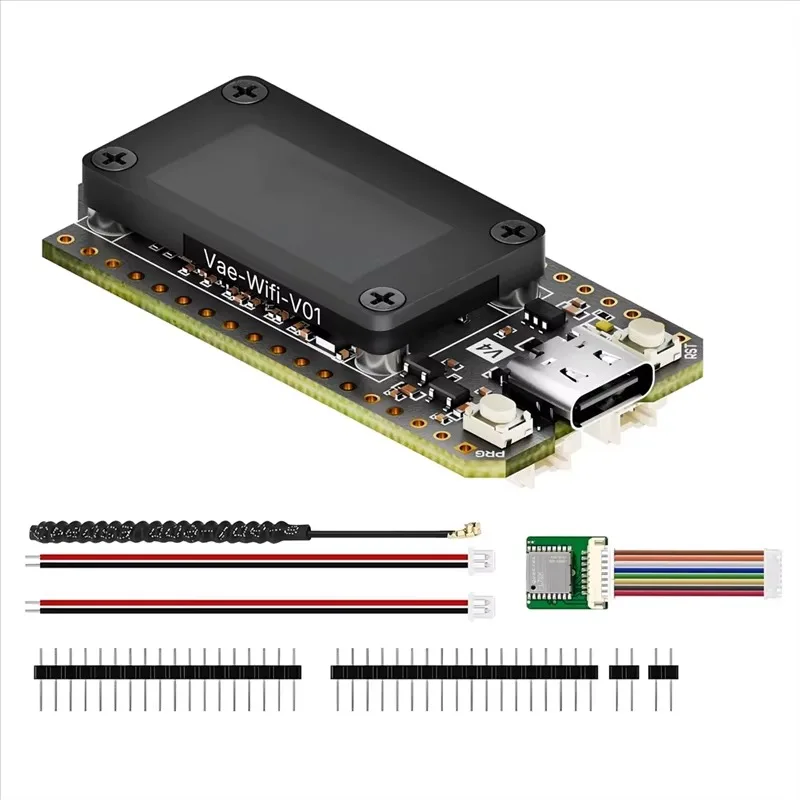 SmCpB03B-Lora 32 V4 Meshtastic GPS ESP32 SX1262 0.96Inch OLED Solar Powered Dev-Board Mesh Network Wifi Lora BLE With GPS Module