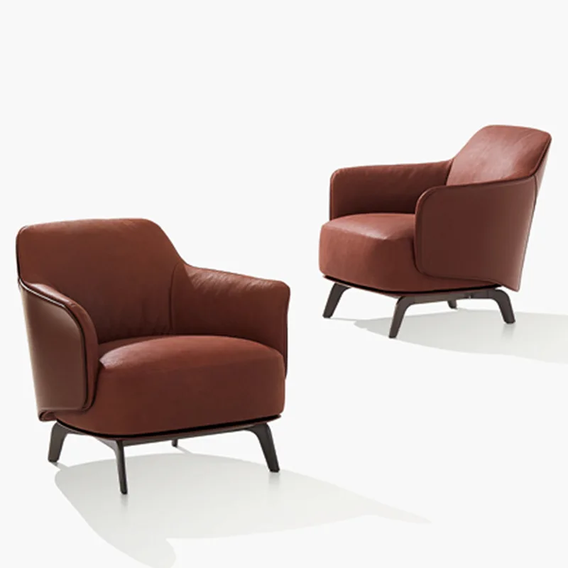 

Modern Single Seat Sofa Luxury Lounge Chair Family Office Bedroom Living Room Dining Room