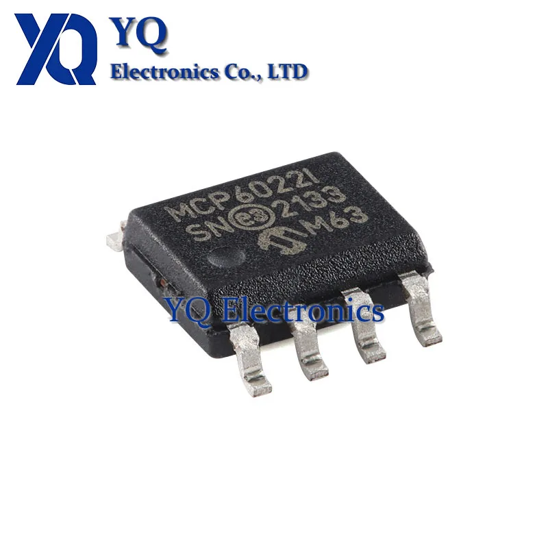 

10PCS/lot New OriginaI MCP6022T-I/SN SOIC-8 10MHz Dual Channel Operational Amplifier Chip