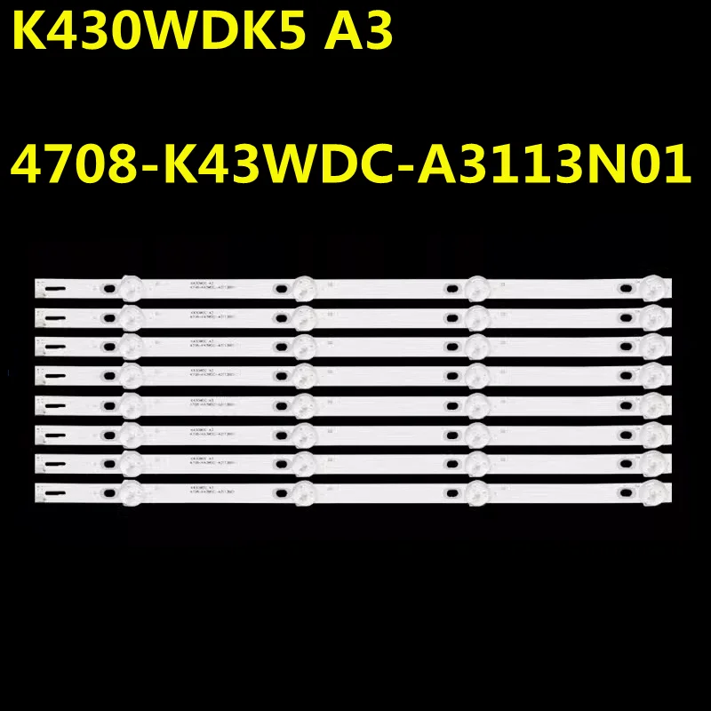 5-juegos-40-uds-tira-de-retroiluminacion-led-4-lamparas-6v-k430wdc1-a3-4708-k43wdc-a3113n01-para-ds-d5043uq-43lk5400pta-43pff5012-t3-43puh6082-t3