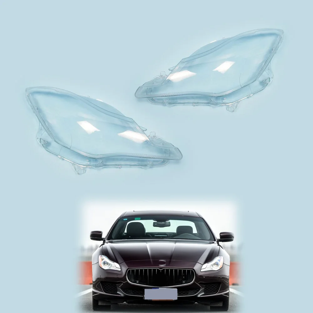 

Для Maserati Quattroporte 2013 2014 2015 2016 2017, автомобильная фара, корпус объектива, крышка абажура, чехол