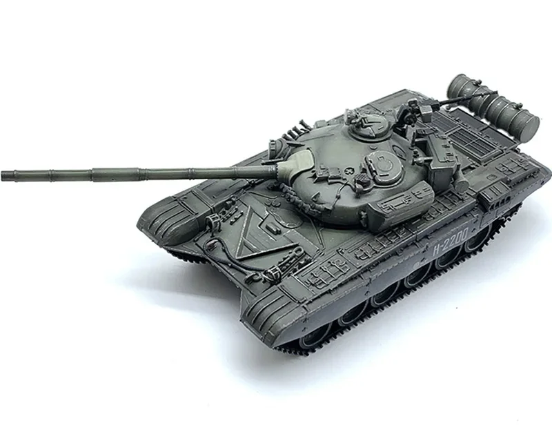 ARTISAN 1:72 Scale Diecast Alloy T72 T-72 Toys Tank Chariot Model Militarized Combat Track Type Classics Adult Souvenir Display