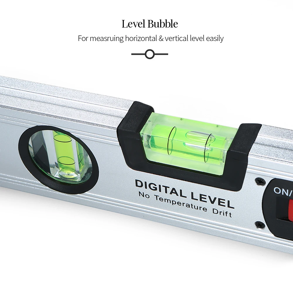 GemRed Digital Laser Level 360 Spirit Level Angle Finder with Magnetic 16\