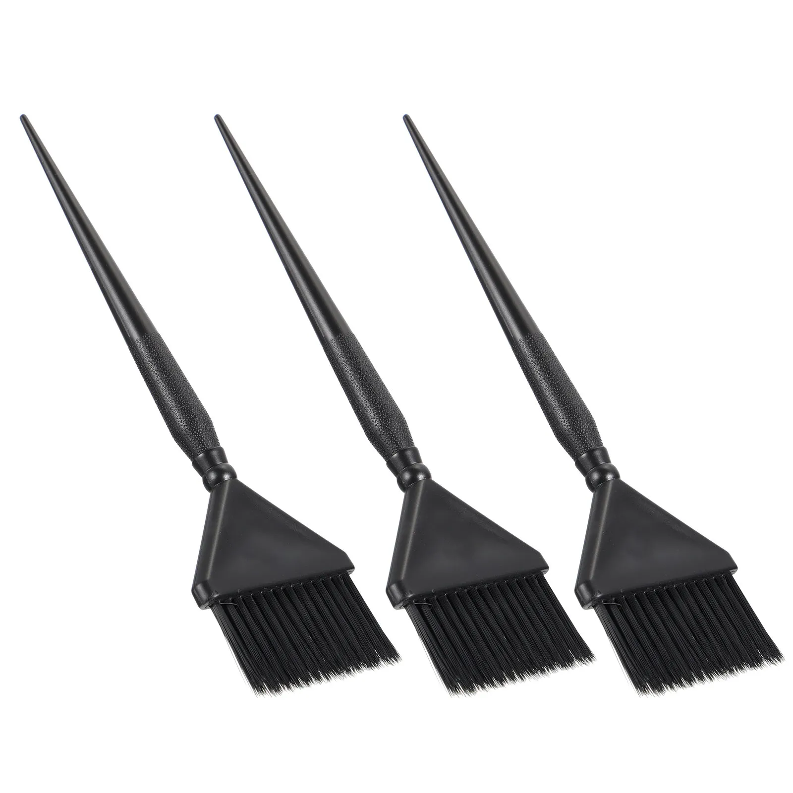 3Pcs Hair Coloring Dye Brush Ultra Bristles Comfort Handle for Even Spread of Hair Color and Treatments Home Or Shop Use