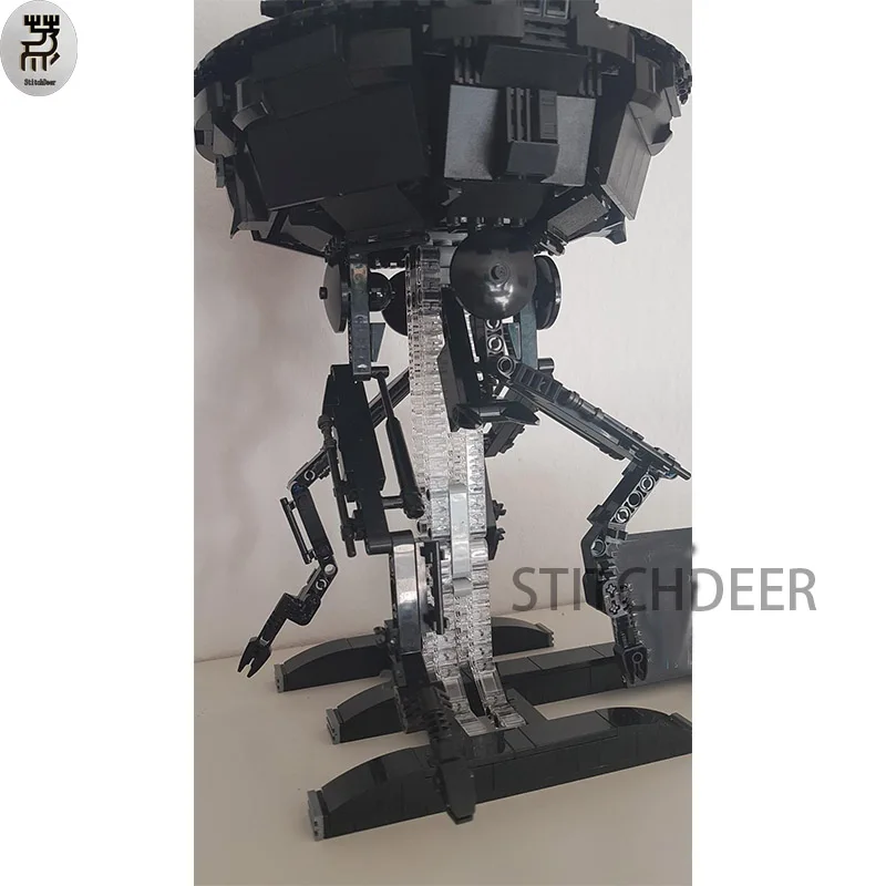 1063PCS MOC Imperial Probe Droid Model Building Blocks Robot UCS Scale Educational Education Toy Brick bambini regali di compleanno