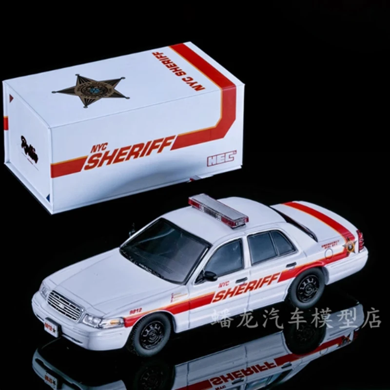 

Rollin 1:64 Ford Crown Victoria CV, модель автомобиля из сплава, классический сувенир для взрослых, подарочные украшения, статический дисплей
