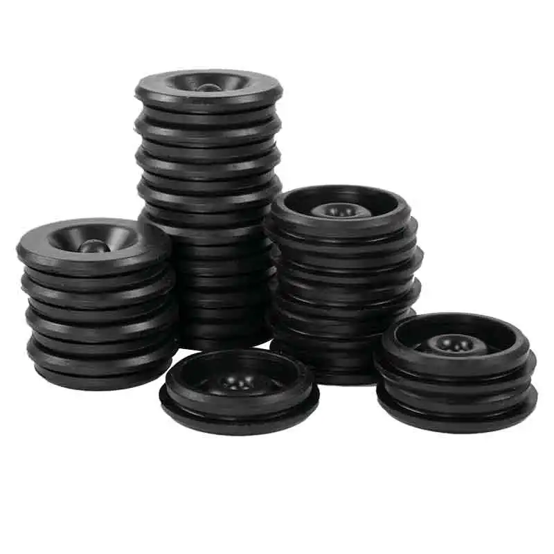 

20Pcs Black Rubber Grease Plug Hub Bearing Dust Cap fit for Dexter EZ Lube Trailer Camper RV Axle 85-1 085-001-00 RP-100 DC-RP