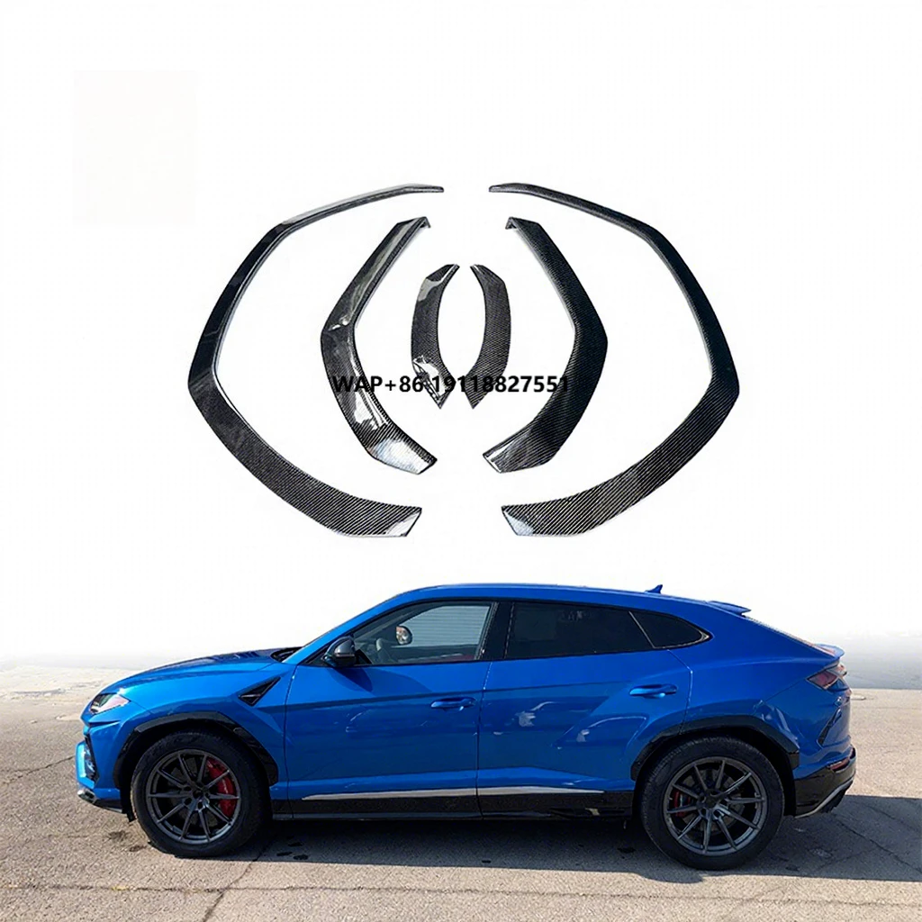

Car Accessories OEM Style Dry Carbon Wheel Arch Trims Fender Flares Eyebrow for URUS 2018+