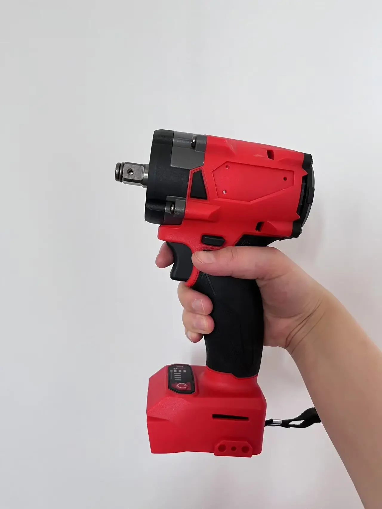 Stable Supernew Brushless Impac Wrench Electric Driver 1/2In Repair Cordless Screwdriver 4 Gears Power Tools For Milwaukee 18V B