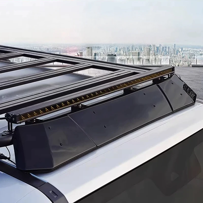 Car Roof Spoiler Suitable for Chery ICAR Super V23 Modified Auto To Reduce Wind Noise Roof Platform Luggage Rack Air Guide Plate