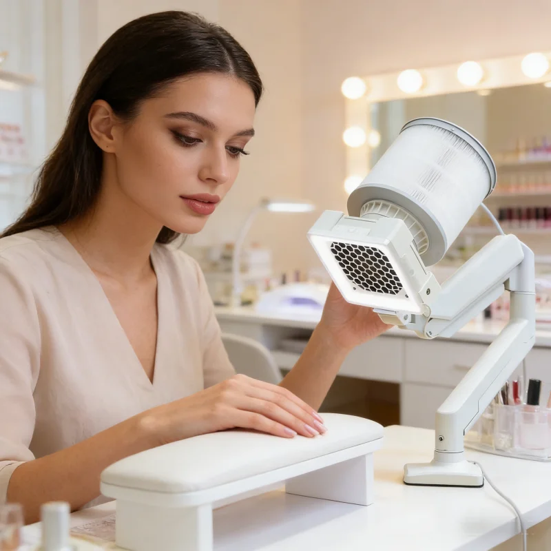 Neueste Starke Saug Tragbare Nagel Vakuum Gerät Für Nagel Polieren Staubsauger Elektrische Nagel Sander Nagel Salon Verwenden