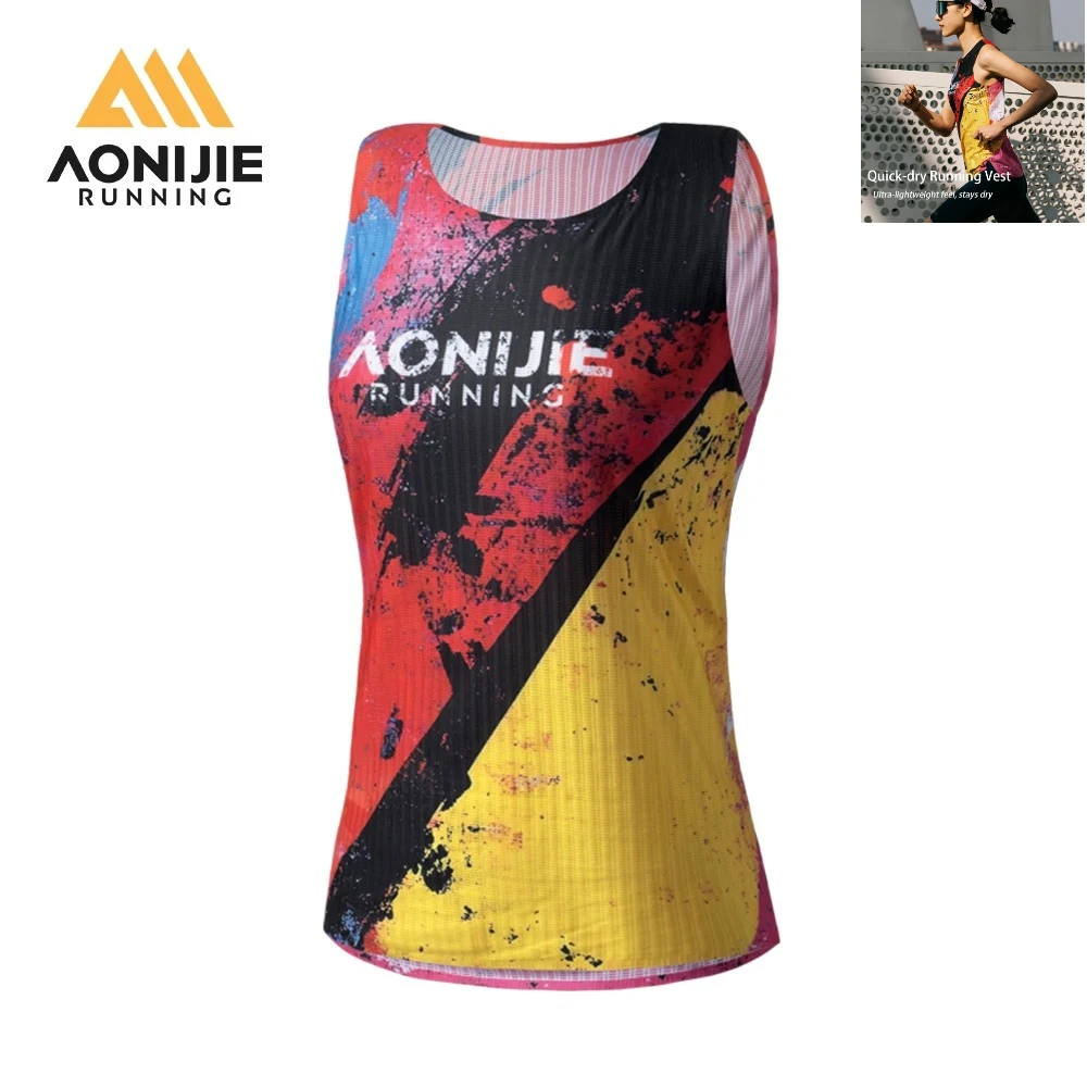 

AONIJIE FW6235 женские майки для тренировок, спортивная футболка без рукавов для тренажерного зала, йоги, бега, спортивная футболка