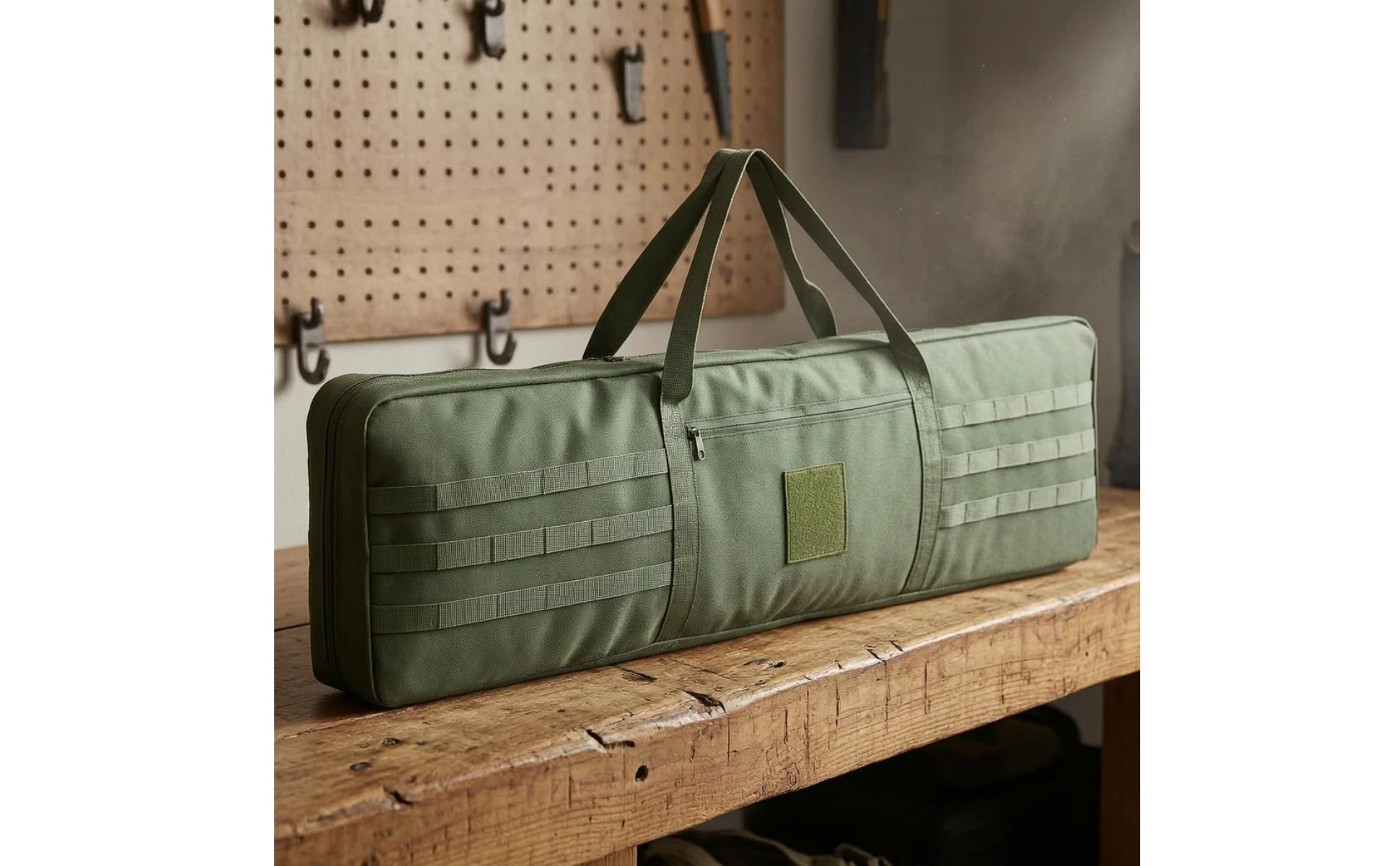 Foldable Oxford Fabric Storage Bag with Padded Rectangular Body Zippered Carry Bag for Daily Use Foldable Oxford Fabric Storage Bag with Padded Rectangular Body Zippered Carry Bag for Daily Use