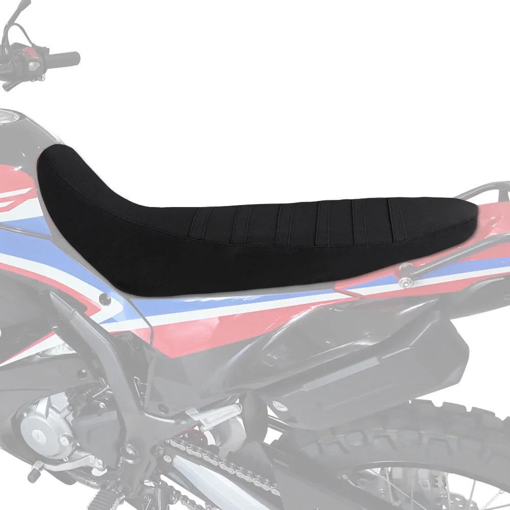Pokrowiec na siedzenie motocyklowe z PVC, skóra ekologiczna, wodoodporny, antypoślizgowy, pasuje do Honda CRF 300 L CRF300L Rally 2021-2024