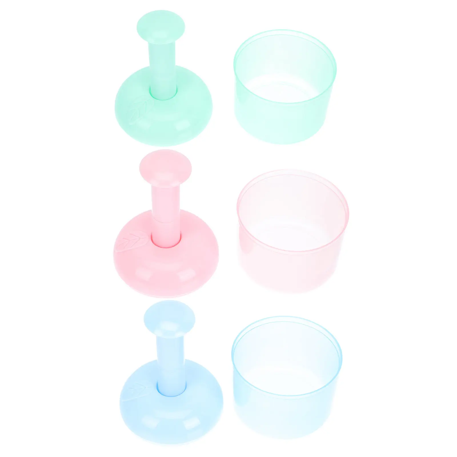 

3Pcs Facial Cleaner Portable Manual Foam Maker Bottles Compact Soap Foaming Bubbler Tool for Travel Bathroom Facial