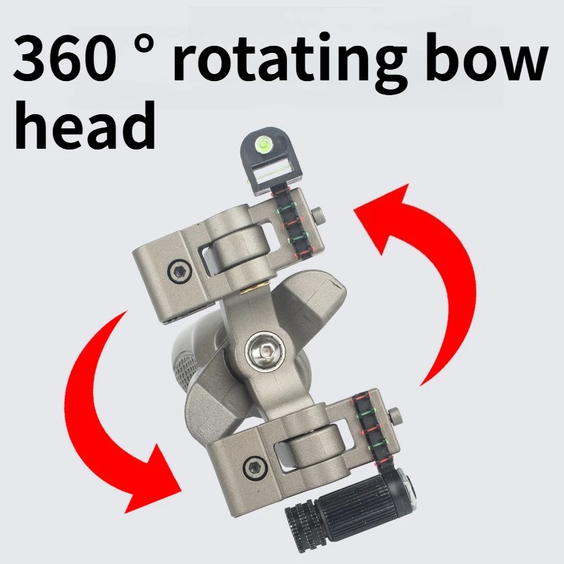 

New Rotatable Fast Flattening Leather Slingshot Outdoor High Precision and Powerful EDC Slingshot Hunting Tool