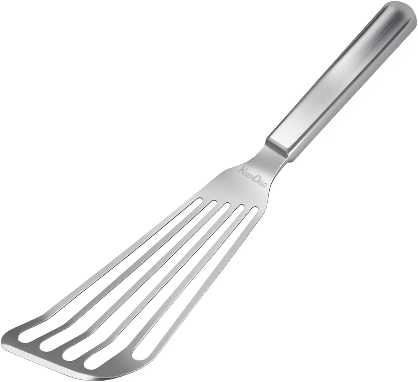 

Flexible Stainless Steel Fish Spatula, Slotted Turner for Eggs & Cooking, Dishwasher Safe