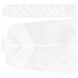 Abrigo Experimental de tela no tejida para laboratorio, abrigos blancos a prueba de polvo, transpirable, trabajo científico de manga larga