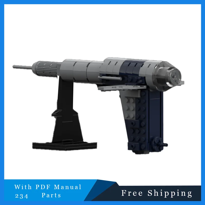 

234 Parts Star Battle Series Grey Combat Laser Modular MOC Creative Building Block Model DIY Assembly Toys Adult Christmas Gifts