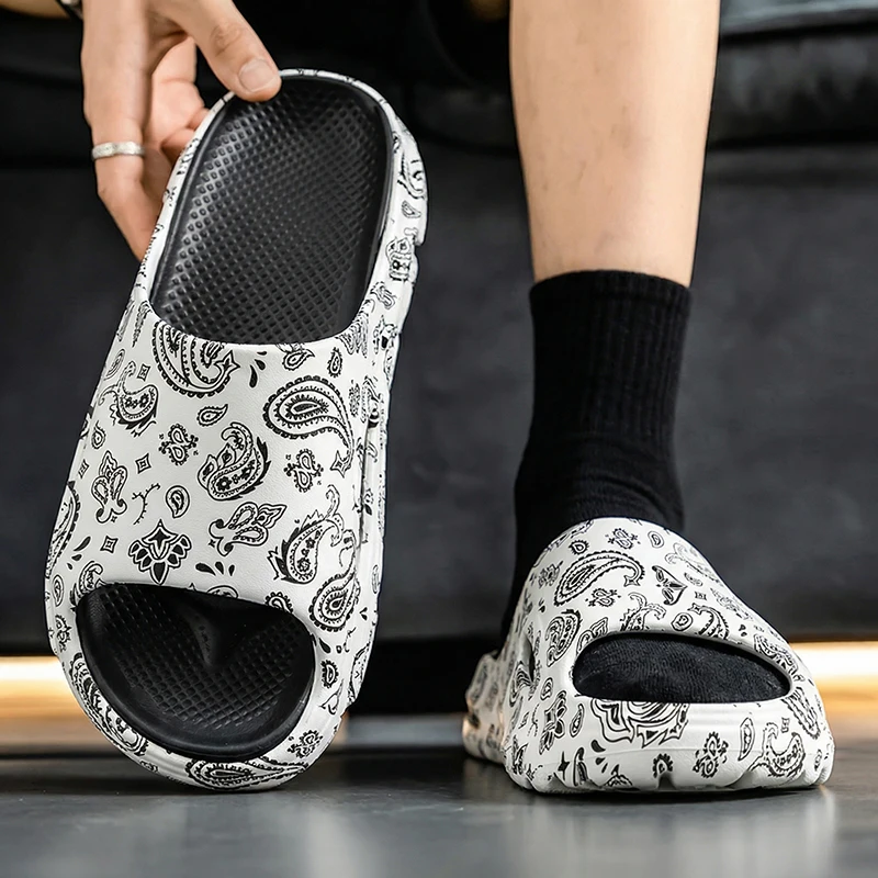 

Unisex Solid Color Indoor House Slippers High Elastic Soft Sole Anti Slip Skin Friendly All Season Bedroom Living Room Shoes