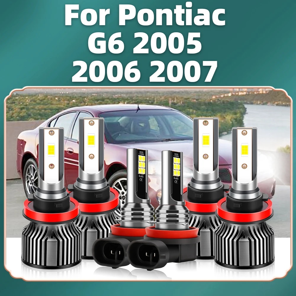 

Лампы для автомобильных фар Pontiac G6 2005 2006 2007 Turbo 12 В лм