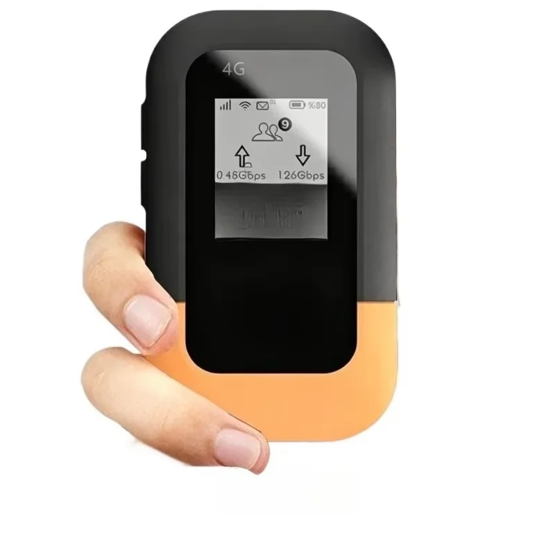 5G WiFi6 Portable MiFi Router eSIM and SIM Card Slot Global Unlocked Mobile Hotspot for Travel Outdoor Use