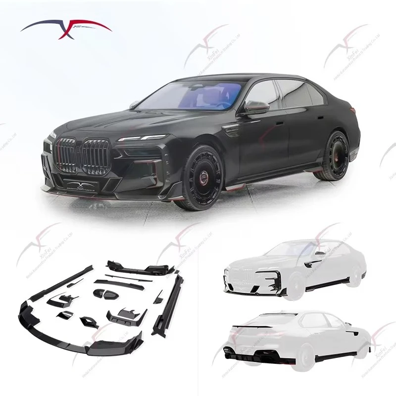 New Car Exterior Modification Suitable for  7 Series Body Kit to M Model Kit Carbon Fiber Bumper Decoration