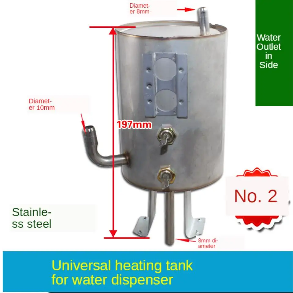 Stainless Steel Heating Tank for Water Dispenser – Hot Water Reservoir Replacement Part