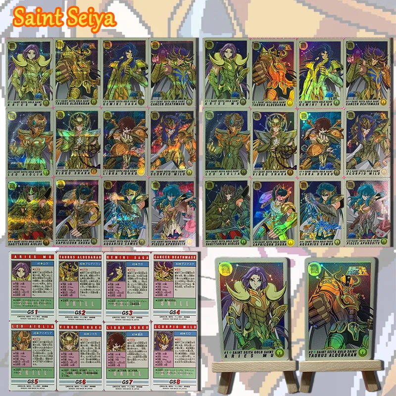 

Набор самодельных карт Saint Seiya Saori Kido Shiryu Gold Saint Seiya, игрушка для мальчиков, коллекция, подарок на день рождения, сделай сам