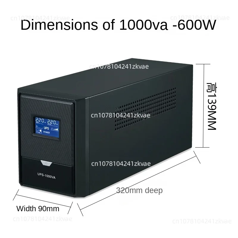 Applicable to 600W SL600L monitoring computer router access control backup external 220v