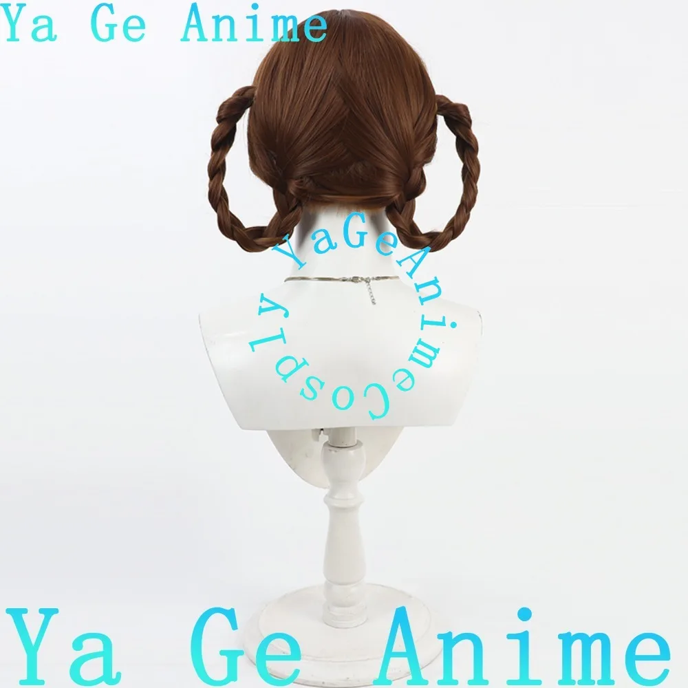 يوميات الصيدلية شياو لان شعر مستعار تأثيري ألعاب أنيمي هالوين كرنفال حفلة الشعر الاصطناعية مقاومة للحرارة