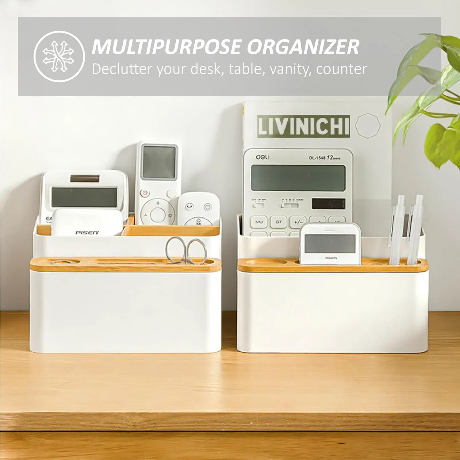 Desktop - Kleine tafelorganizer Esthetisch bureau Moderne pennenhouder
