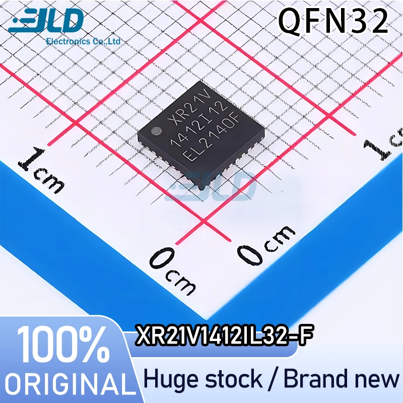

(2-5piece) 100% New XR21V1412IL32-F QFN32 Chipset Professional one-stop ordering Adequate stock Chip Electronics