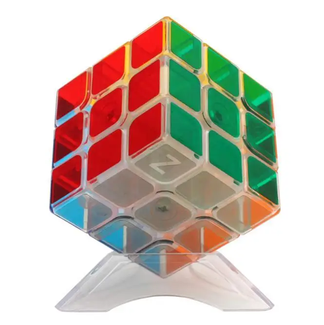 ZCUBE Transparent 3x3x3 Magic Neo Cube Brain Teaser Speed Cube Puzzle Toy Educational Toys For Children