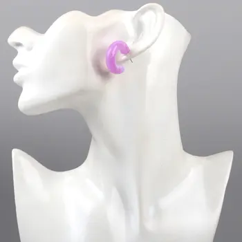 10 best sales أقراط على شكل حرف C - №7