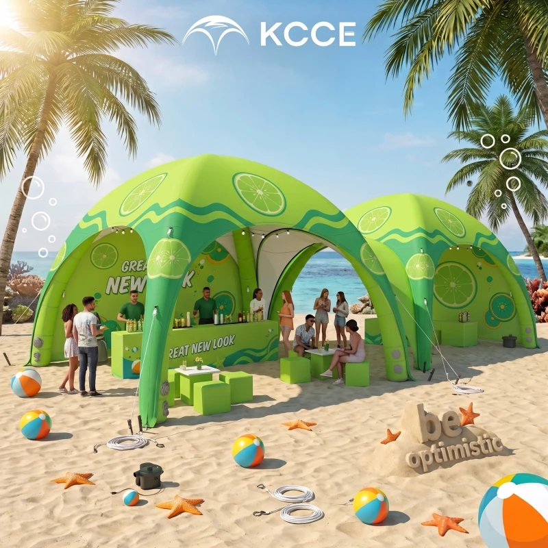Custom Inflatable Event Tent Waterproof Advertising Dome Party Canopy for Trade Show Marketing Banner Outdoor Exhibition