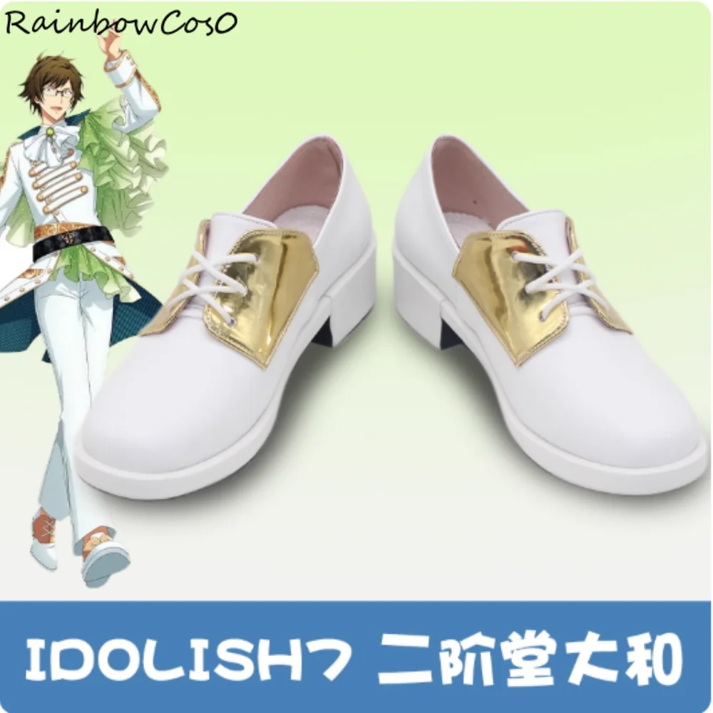

Nikaido Yamato IDOLiSH7 Cosplay Shoes Boots Game Anime Party Halloween RainbowCos0W5289