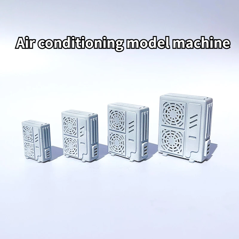 

Ship Model Air Conditioner Model Miniature Scene Supplies Radio-controlled Model Ship Outdoor Unit Model