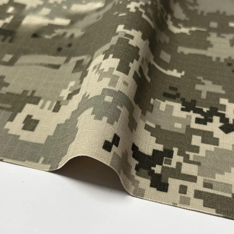 Polyester Cotton Ukraine MM14 Camouflage Fabric Wear-resistant Plaid Cloth Tactical Camo Suits DIY